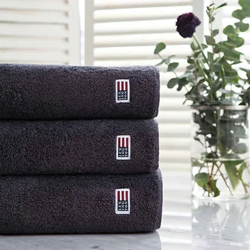 Icons Original bath towel 70x130 cm - charcoal - Lexington