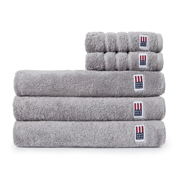 Icons Original bath towel 70x130 cm - dark grey - Lexington