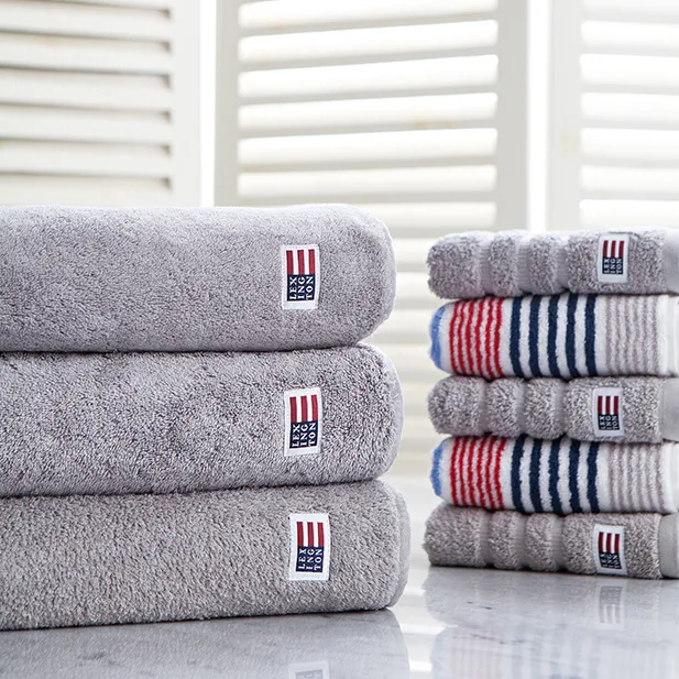 Icons Original bath towel 70x130 cm, dark grey Lexington