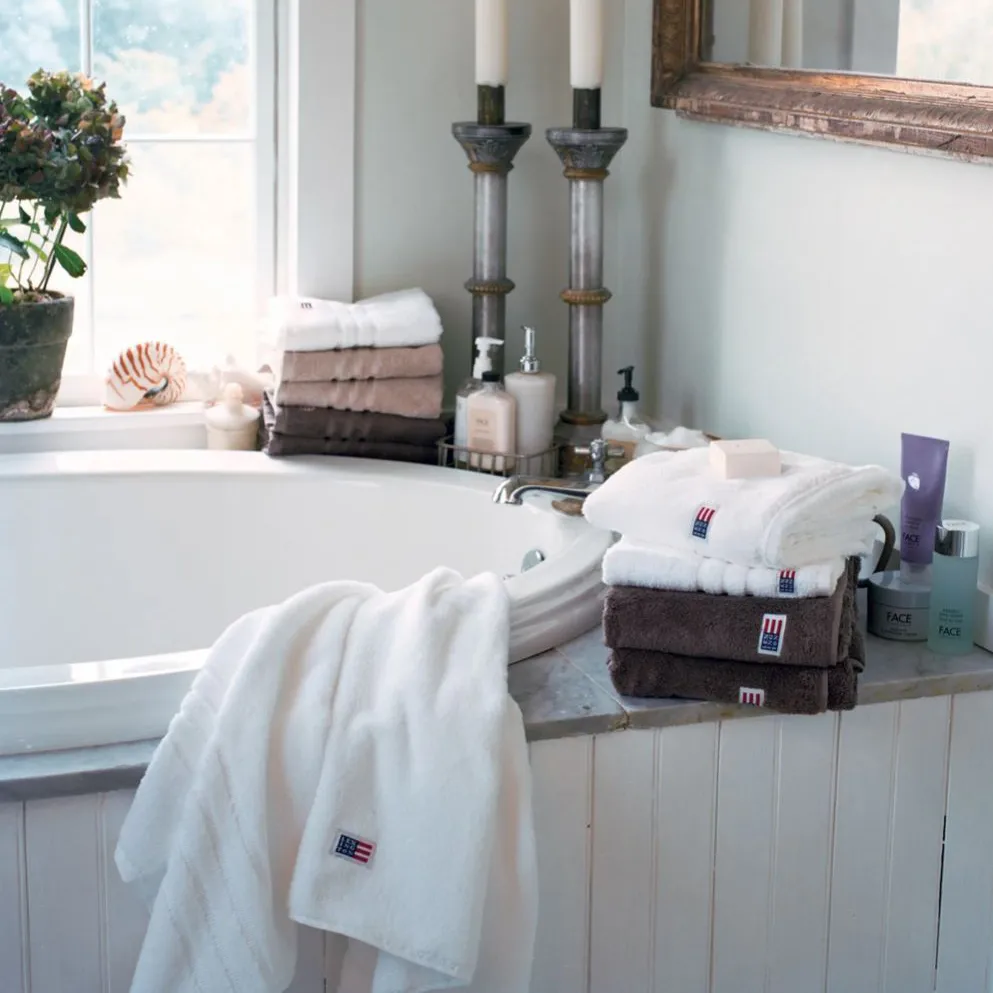 Icons Original bath towel 70x130 cm, white Lexington
