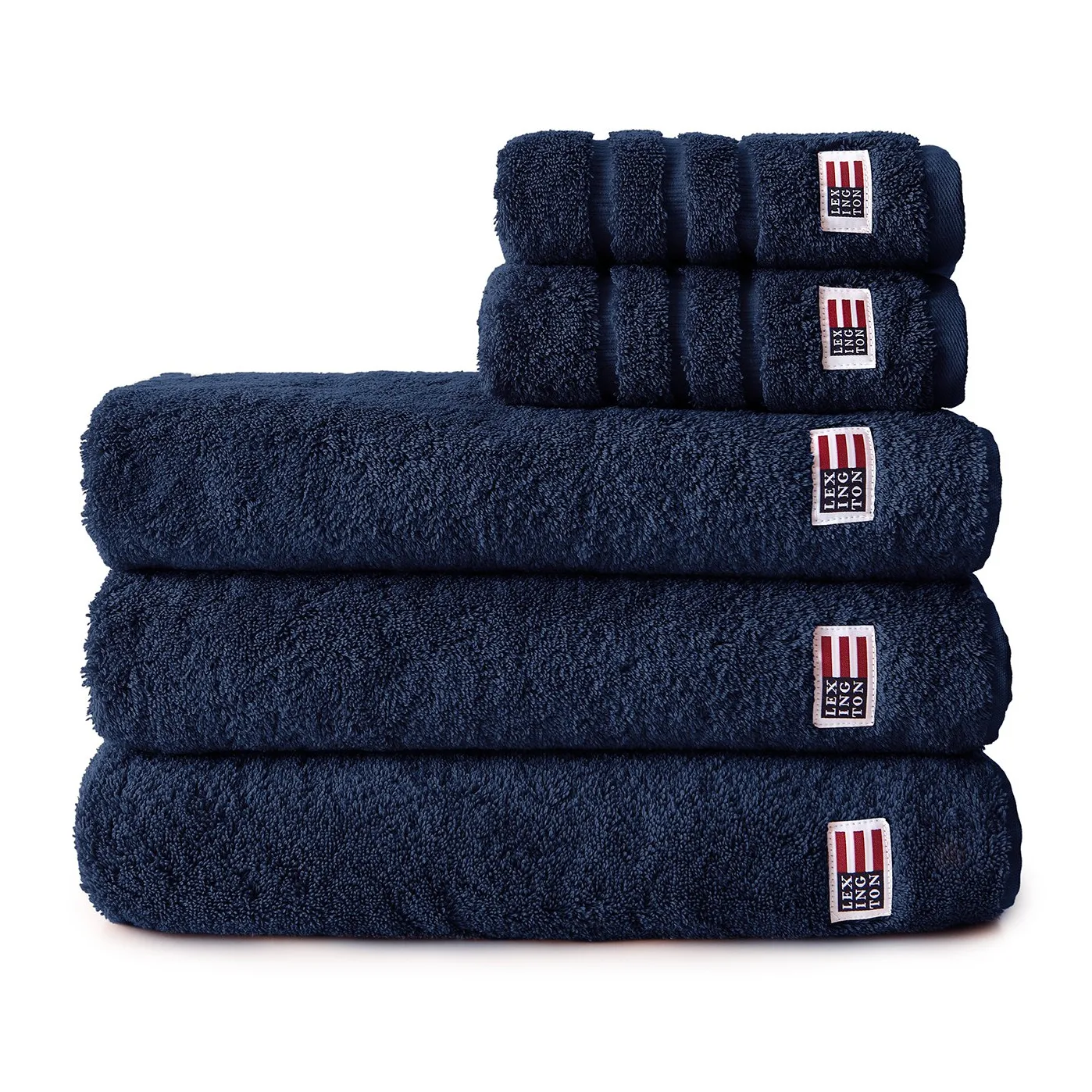 Icons Original towel 30x50 cm, navy Lexington