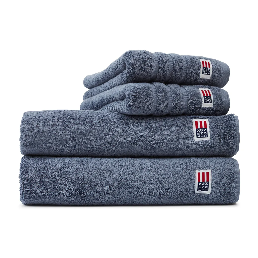 Icons Original towel 50x70 cm, Steel Blue Lexington