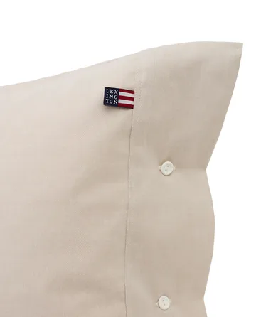 Icons Pin Point pillowcase 50x90 cm - Beige - Lexington