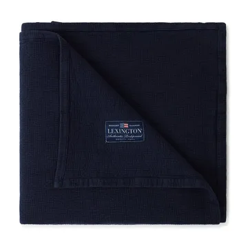 Icons Quilted bedspread 160x240 cm - Dark blue - Lexington