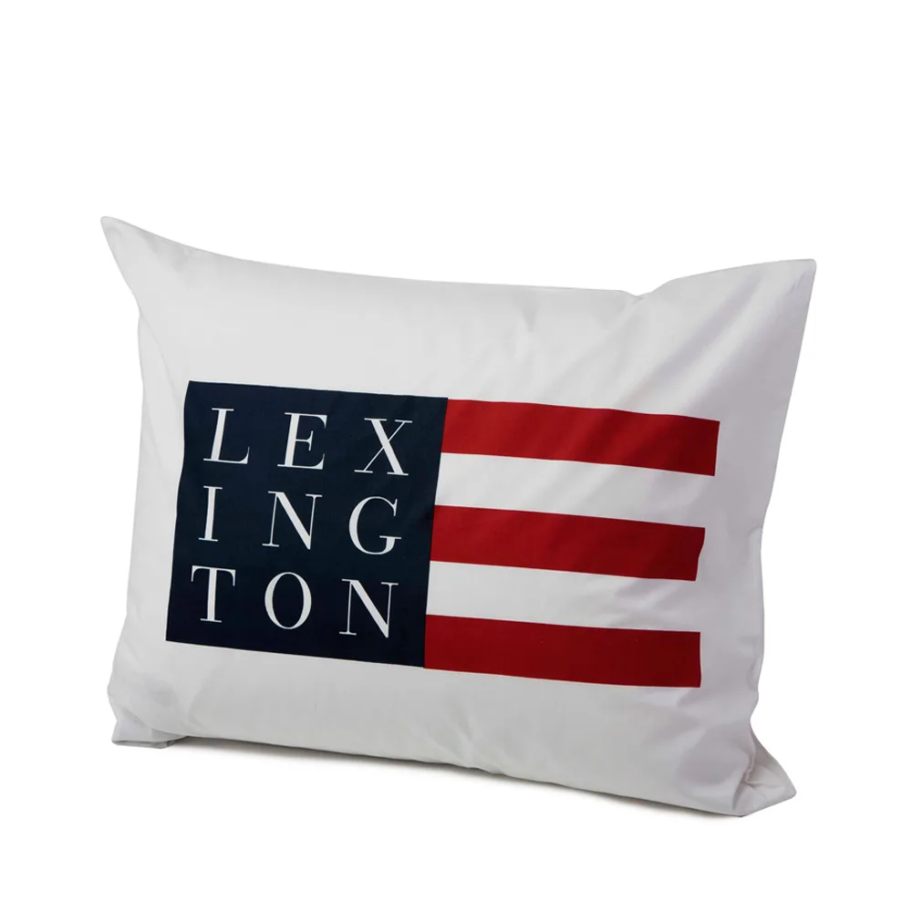Lexington pillowcase, White Lexington