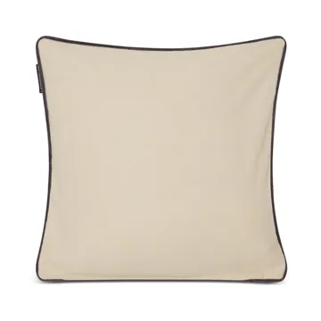 Merry Christmas Wool Mix pillowcase 50x50 cm - White-green-beige - Lexington