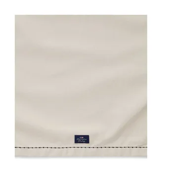 Organic Cotton Oxford table runner stitches 50x250 cm - Beige - Lexington