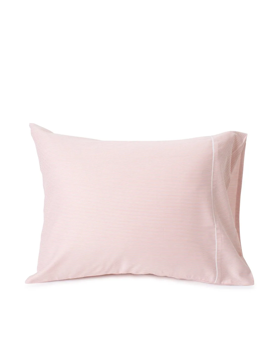 Pillowcase striped 65x65 cm, Pink-white Lexington