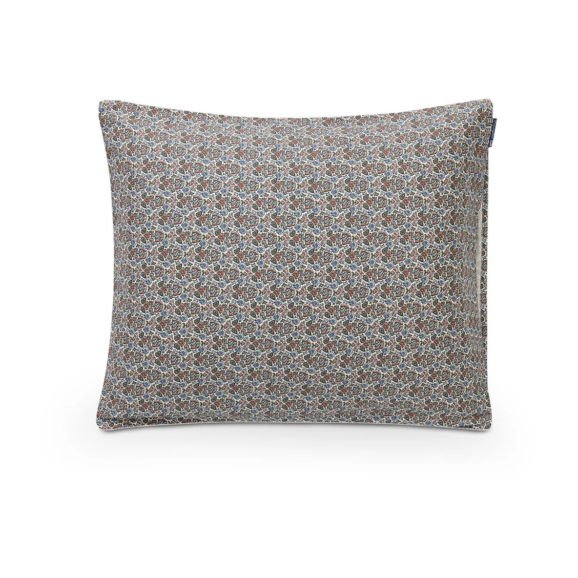 Printed flowers cotton pillowcase 50x60 cm, Beige Multi Lexington