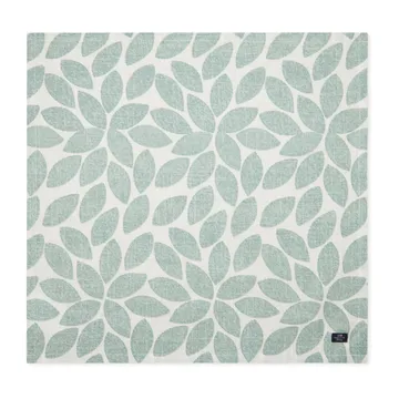 Printed Leaves fabric napkin 50x50 cm - Green - Lexington