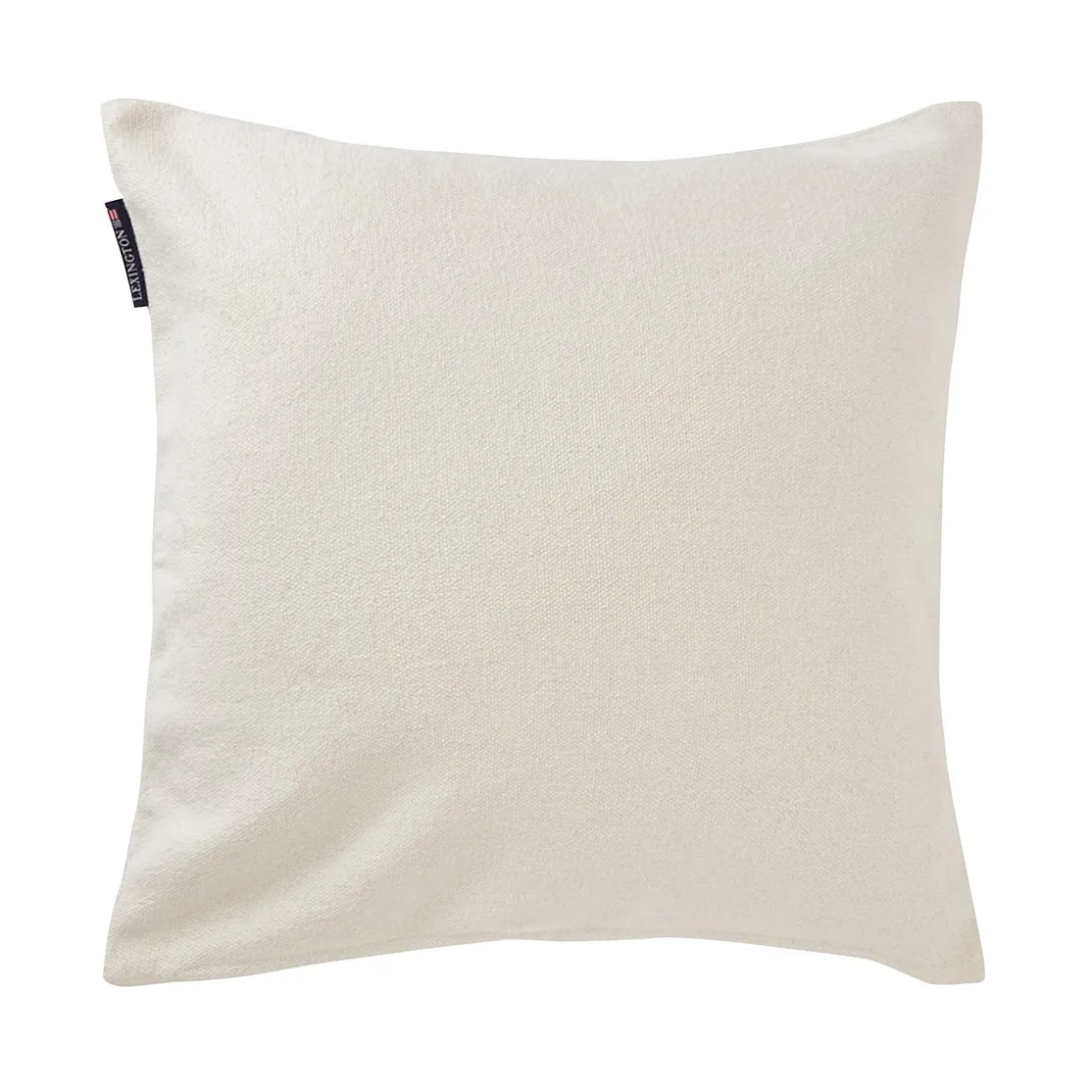 Rug Shell Cotton Canvas cushion cover 50x50 cm, White Lexington