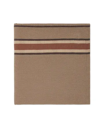 Side Striped Soft Quilted bedspread 160x240 cm - Beige - Lexington