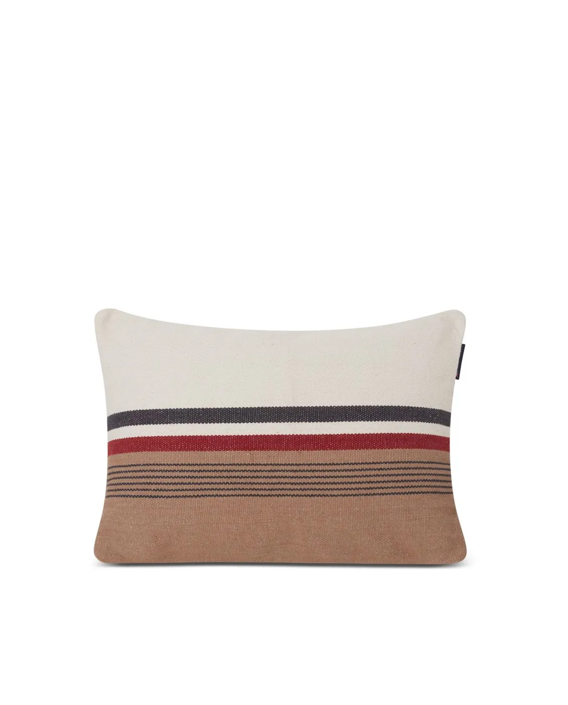Striped pillow 40x60 cm, Beige-white multi Lexington