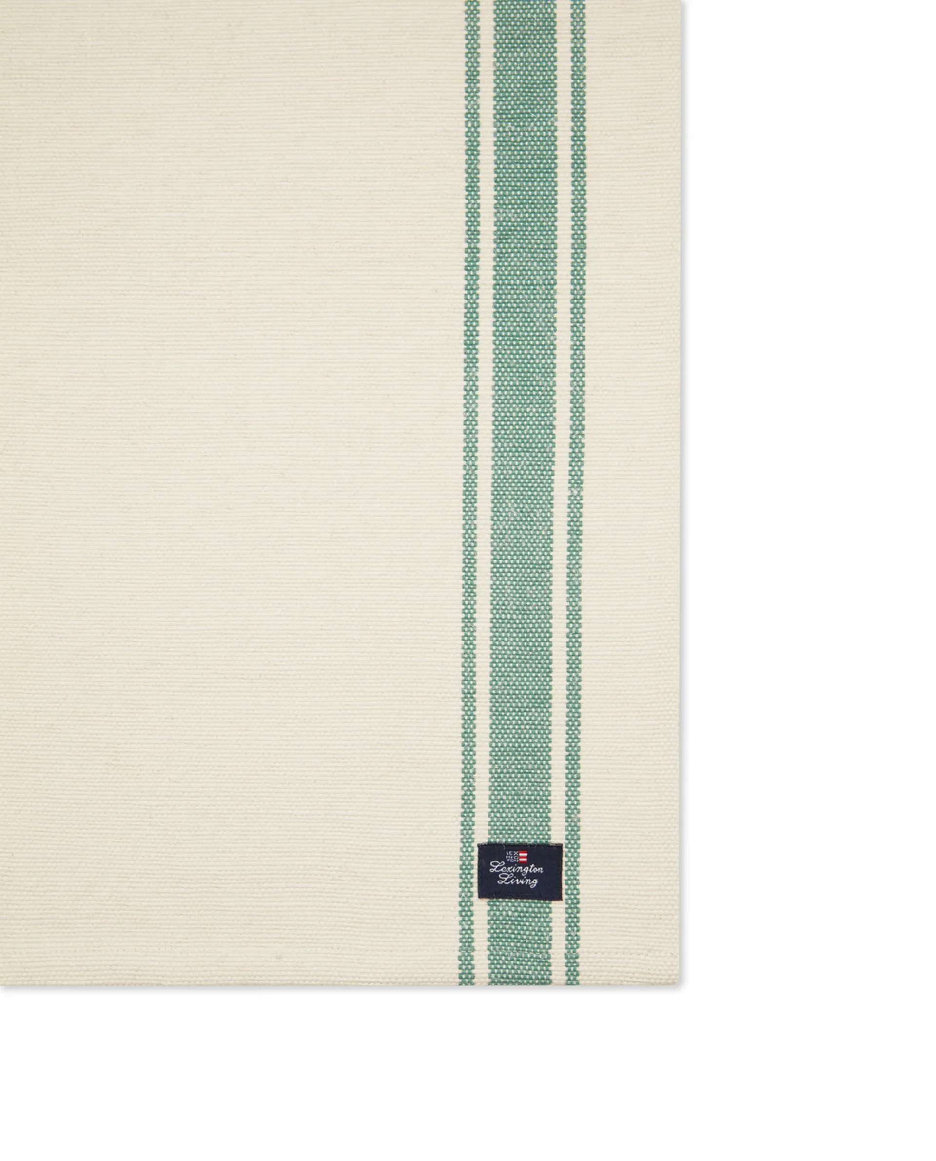 Striped placemat 40x50 cm, Green Lexington
