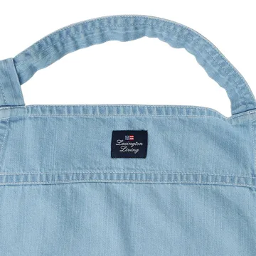 Washed denim apron 80x105 cm - Light blue Denim - Lexington