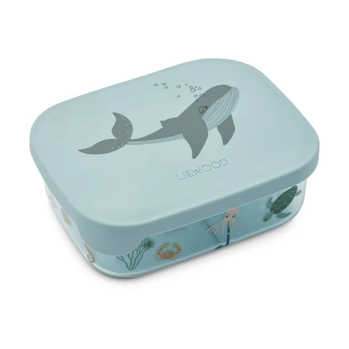 Arthur Tritan lunch box 13.5x17 cm - Sea creature-sandy - Liewood