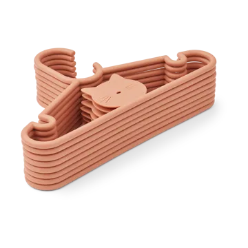Falton cat hanger 8-pack - Tuscany rose - Liewood