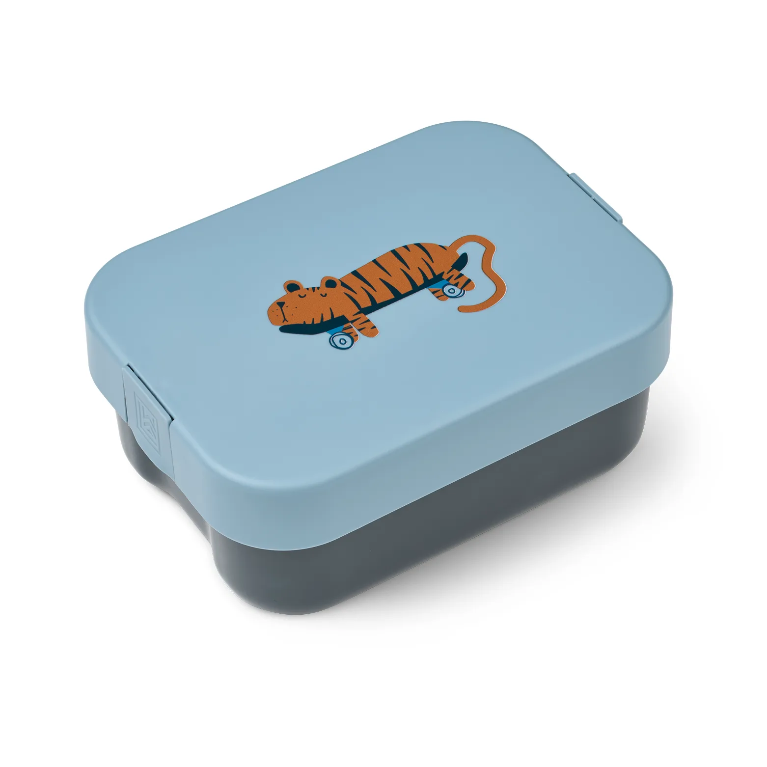Kamil lunch box 19.7x14.1 cm, Tiger-beach blue Liewood