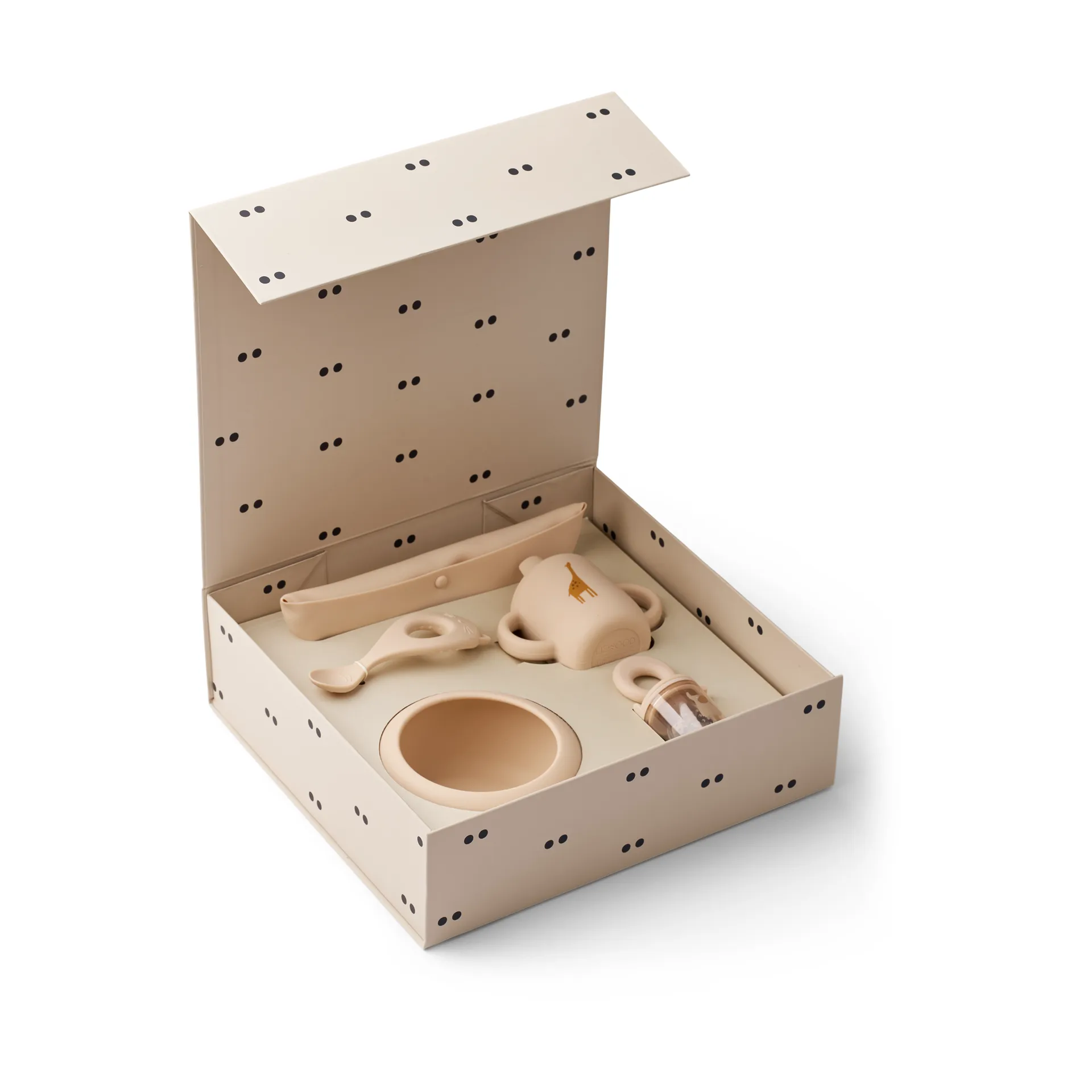 Mileah baby mealtime set, Apple blossom Liewood