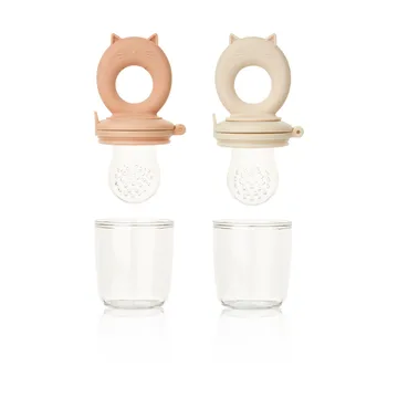 Miranda tasting button 2 pieces - Tuscany rose-Apple blossom - Liewood