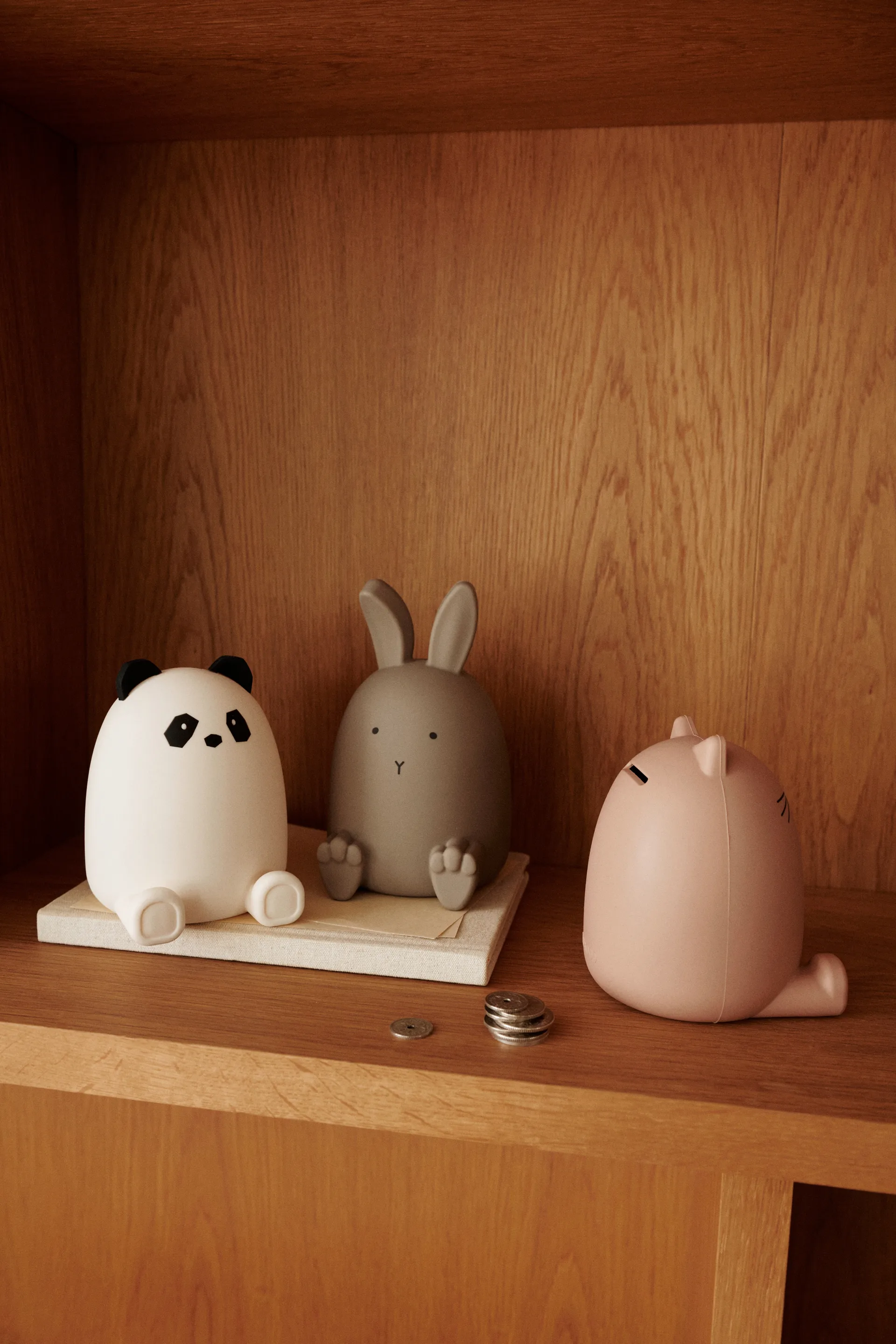 Palma piggy bank, Cat dark rose Liewood