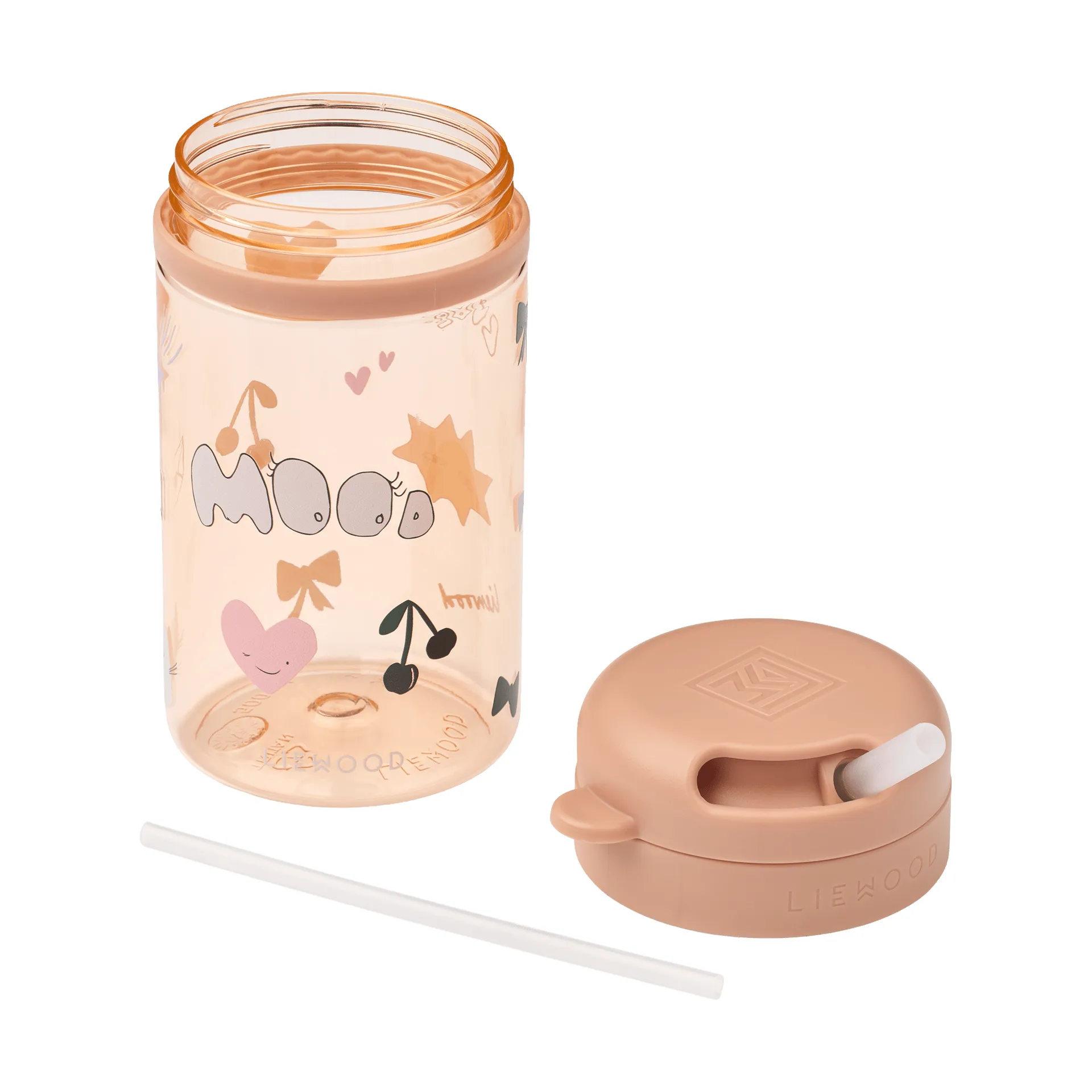 Pavia mug with straw, Mood-pale tuscany Liewood