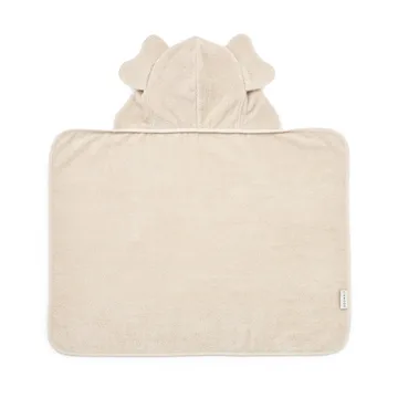 Vilas Elephant hooded towel baby - Sandy - Liewood