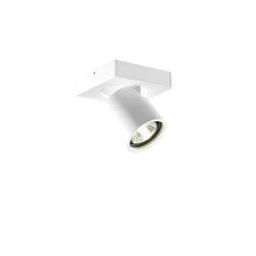 Focus 1 wall and ceiling lamp - White, 3000 kelvin - Light-Point