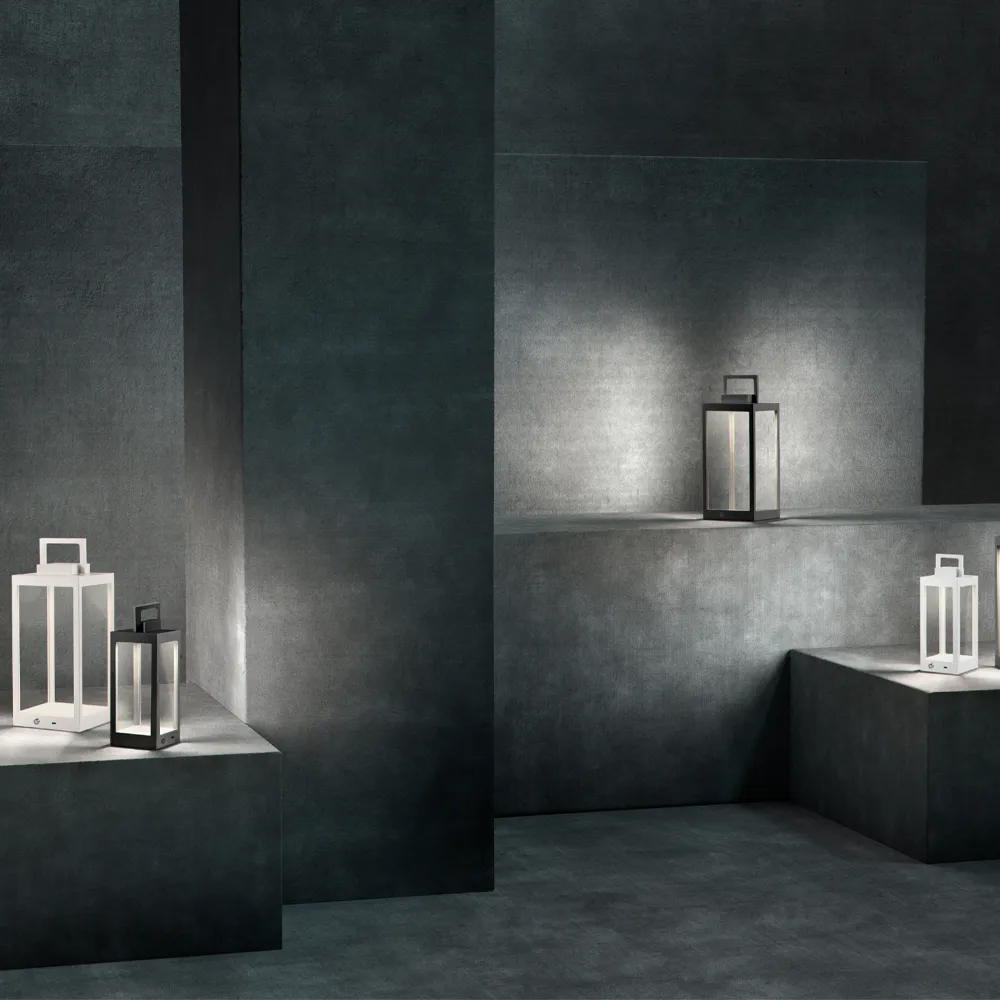 Lantern T1 table lamp, White Light-Point