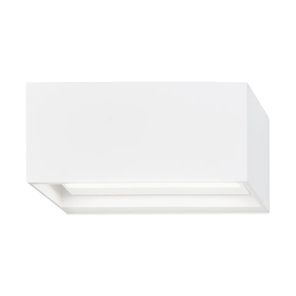 Linea W1 wall lamp switch tune, White, 7x15 cm Light-Point