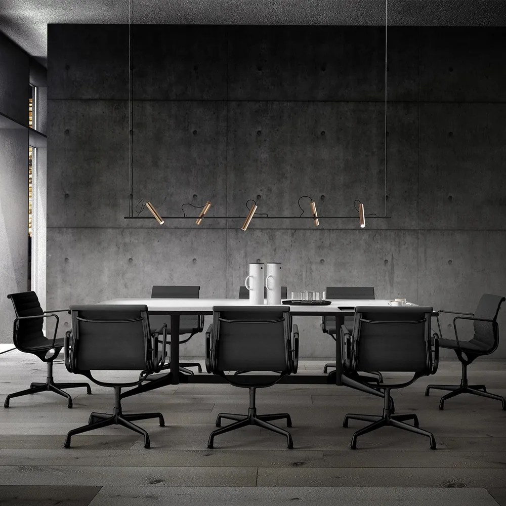 Spirit pendant lamp, Black/rose gold, s2000 Light-Point
