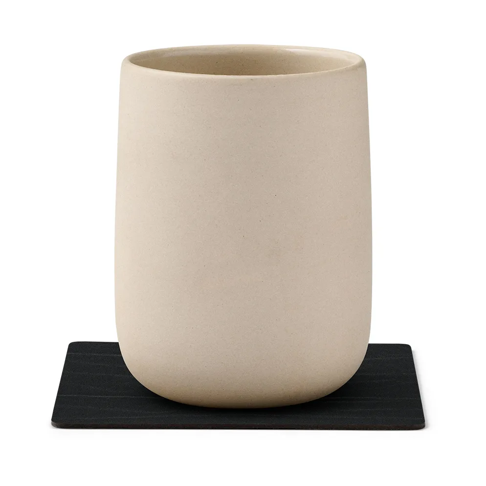 Buffalo coaster square, black LIND DNA