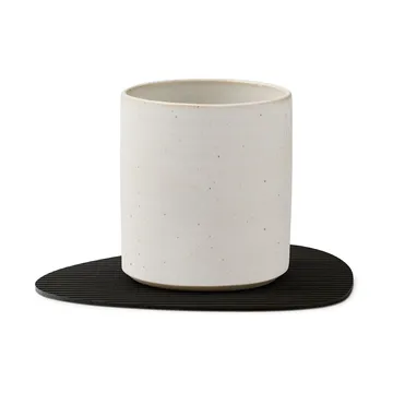Corduroy coaster curve - Black ink - LIND DNA