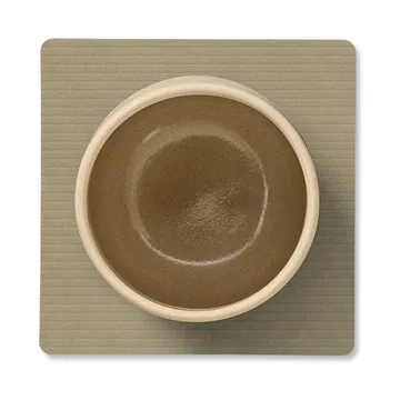 Corduroy coaster square - Herbal Dust - LIND DNA