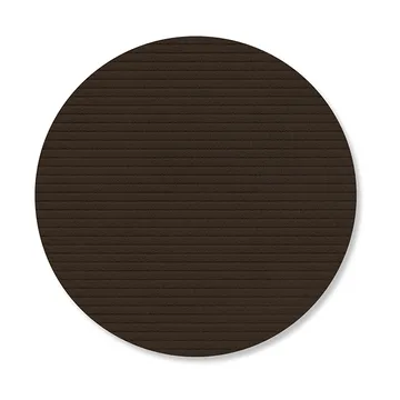 Corduroy coasters - Hazel, circle - LIND DNA