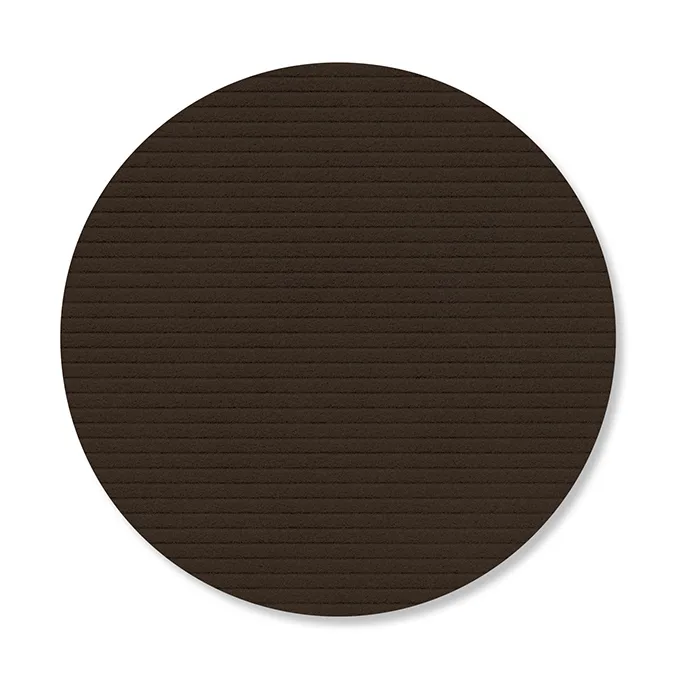 Corduroy coasters - Hazel, circle - LIND DNA