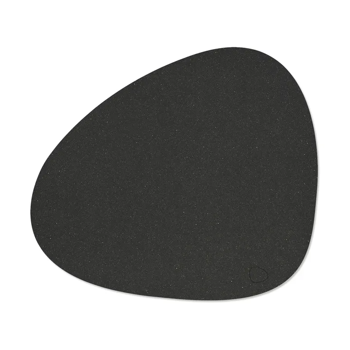 Core placemat curve L - Flecked anthracite - LIND DNA