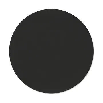 Nupo placemat - Black ink, circle, L - LIND DNA