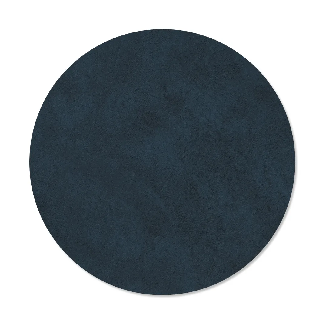 Nupo placemat circle M, Midnight blue LIND DNA
