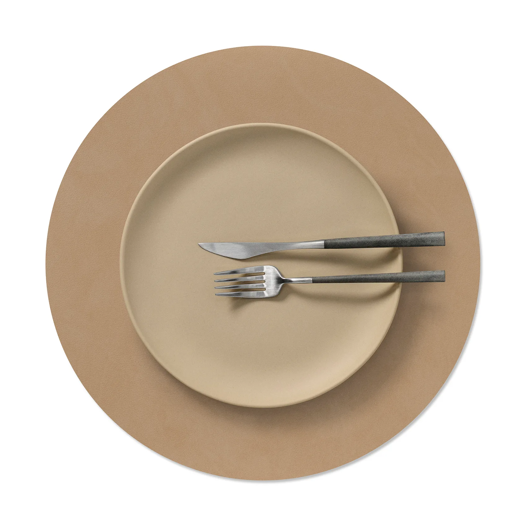 Nupo placemat, Nougat, circle, L LIND DNA