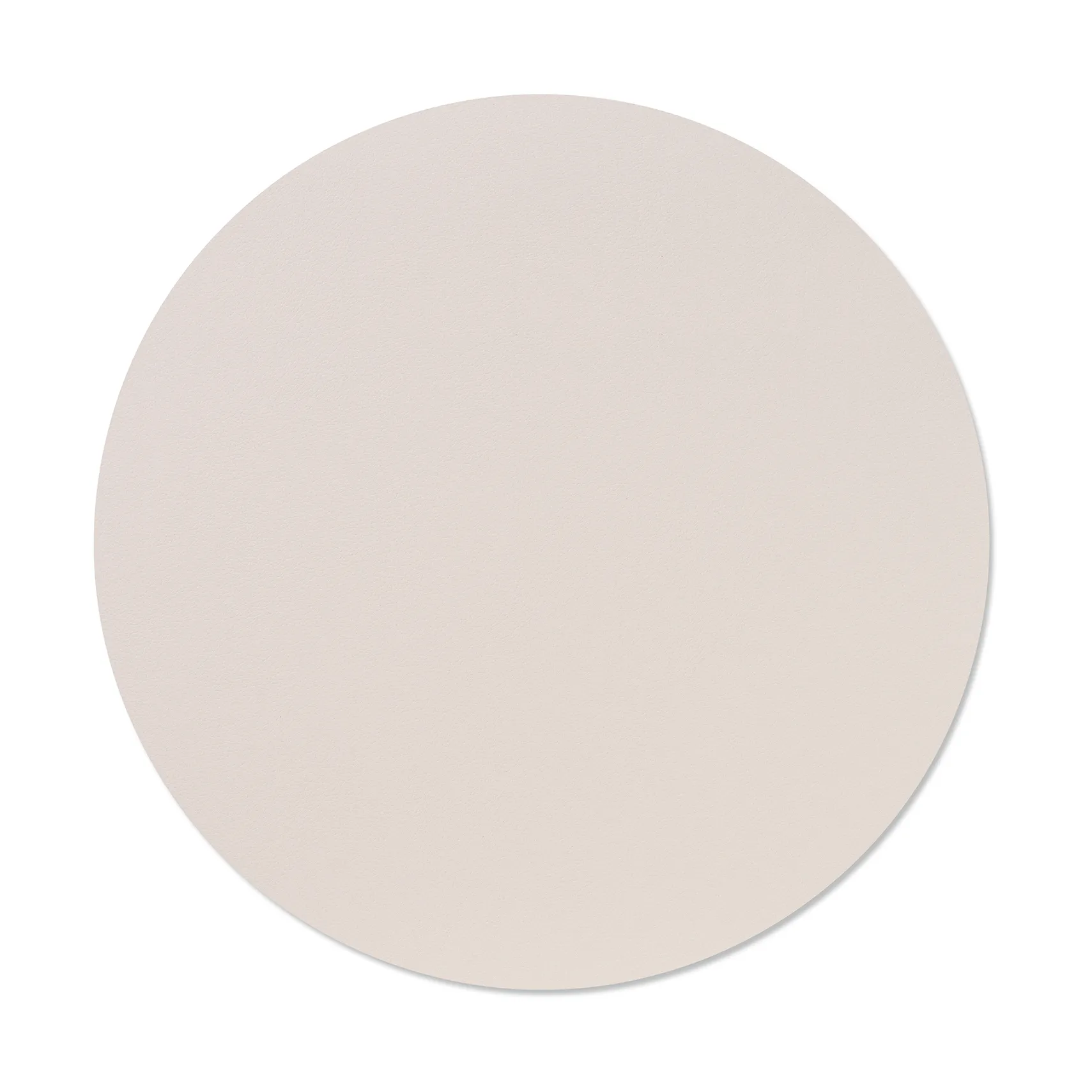 Nupo placemat, Soft nude, circle, L LIND DNA