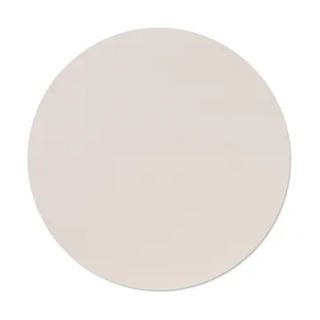 Nupo placemat - Soft nude, circle, L - LIND DNA