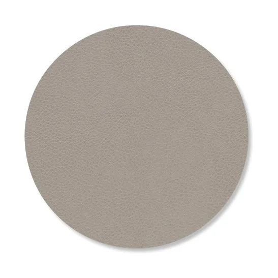 Serene coaster circle Ø10 cm, Ash LIND DNA