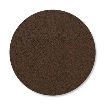 Serene coaster circle Ø10 cm - Hazel - LIND DNA