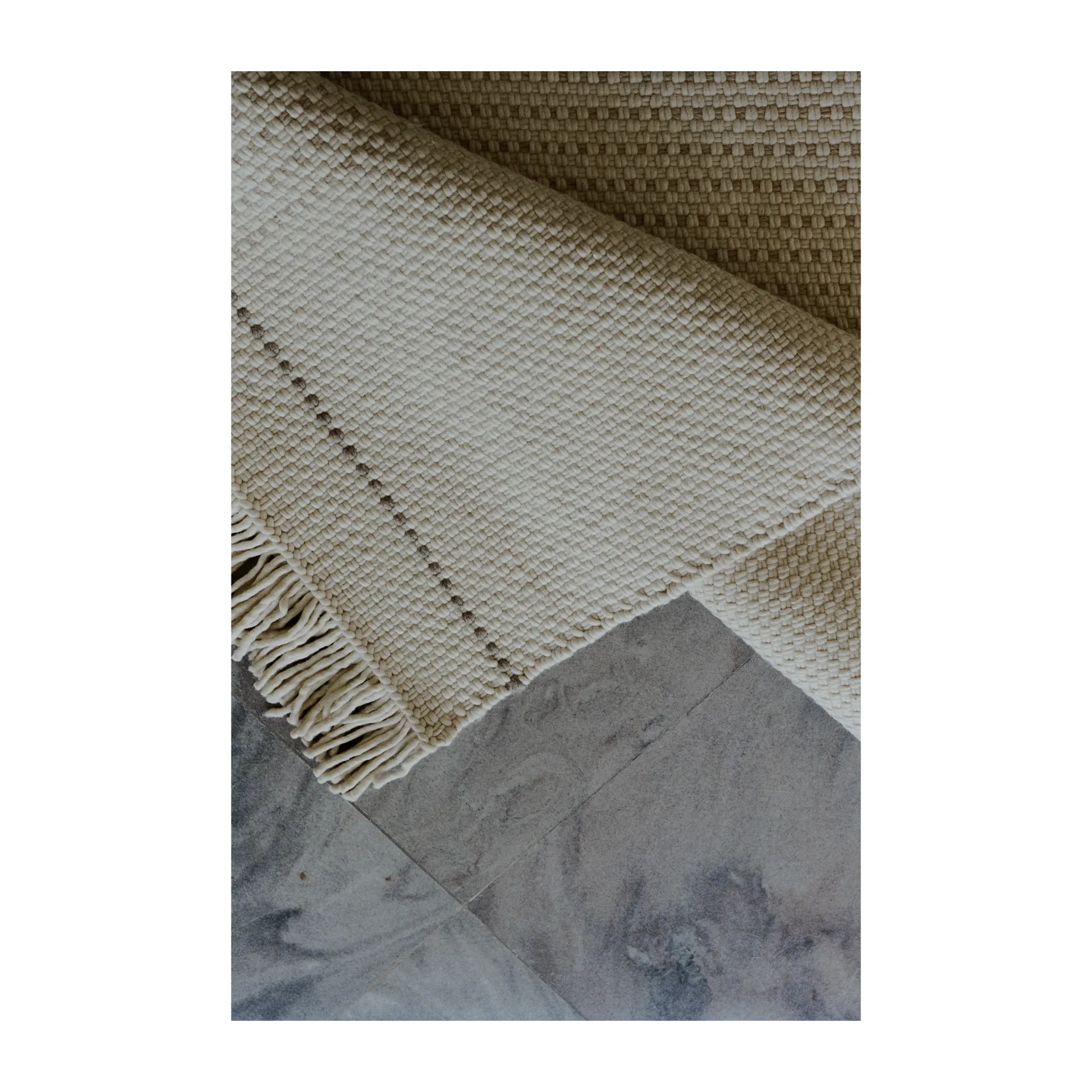Awakened Mind wool carpet 140x200 cm, White Linie Design