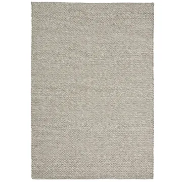 Caldo wool carpet 140x200 cm - grey - Linie Design