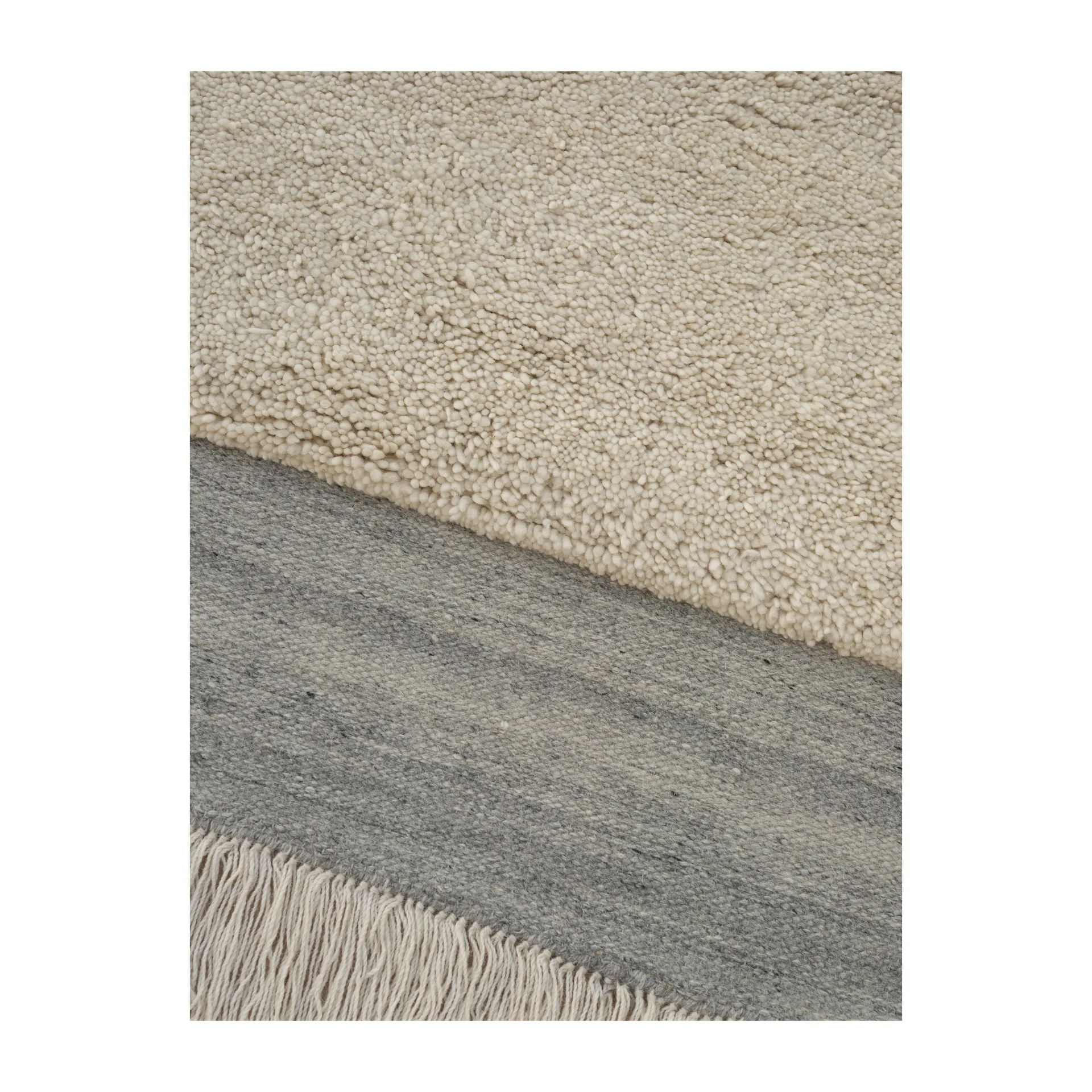 Humble Act wool carpet 140x200 cm, Ivory Linie Design