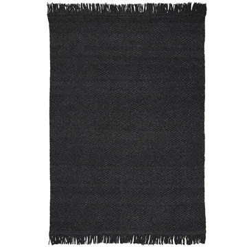 Idun rug 140x200 cm - Charcoal - Linie Design