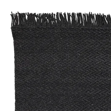 Idun rug 140x200 cm - Charcoal - Linie Design