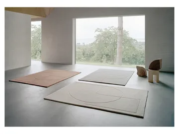 Lineal Poem wool carpet - Grey. 250x350 cm - Linie Design